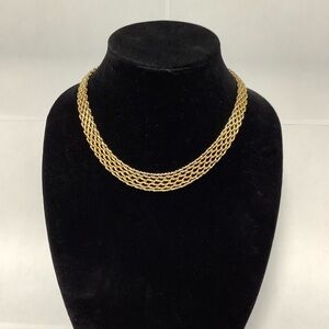 Elegant Silver, and Gold chain Necklace